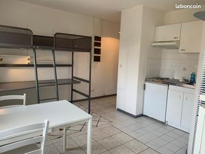 Studio meublé lumineux  idéal pour étudiants  disponible immédiatement – Quartier Saint-Ge