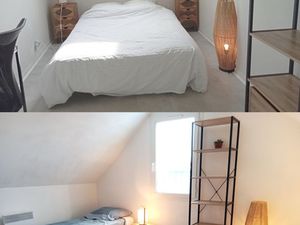 Appartement avec 2 chambres  balcon  proche bourg de Batz sur mer