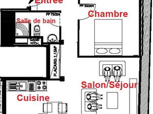 SEDAN Centre / F2 neuf et lumineux de 50m² au 1er étage. PAS DE FRAIS