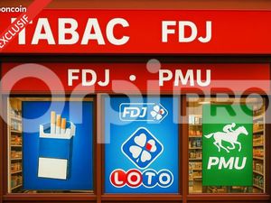Fonds de commerce tabac 30 m²