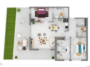 Appartement 2 pièces 36 m²