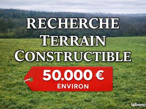 Recherche terrain constructible viabilisé