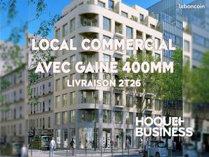Local 39 m² Clichy