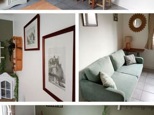 Appartement meublé équipé T2 RDC terrasse et place de parking La Montagne