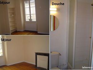 Loue T2 lumineux 44m² (rue du Bellay / Place du Lycée) proche UCO / ESA