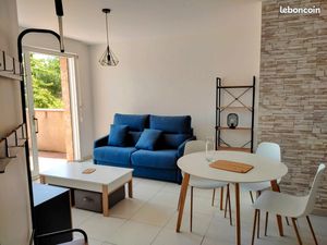 T2 meublé de 36 M2 au calme  avec clim et balcon