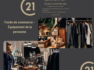 Fonds de commerce habillement/textile 104 m²
