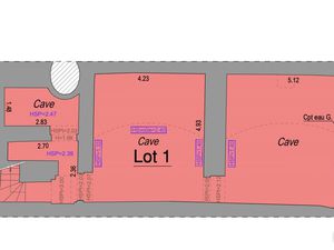 Studio 2 pièces 59 m²