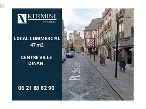 Murs commerciaux / Local commercial - 47m2 - Centre ville - DINAN