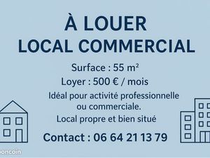 Local commercial 55 M2