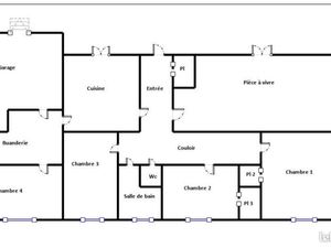 A louer Maison de plein pied dans impasse