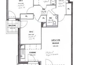 Appartement T3 à Villeurbanne