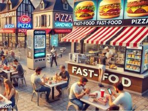 Snack/restauration rapide 15m2 avec extraction