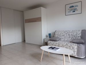 Studio 31m² avec cour et parking privatif entre les thermes et la gare