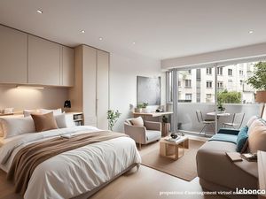 Studio 1 pièce 37 m²