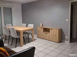 Appartement T2 meublé de 48 m² avec balcon et parking