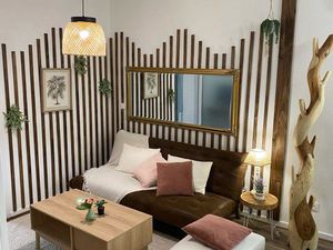 Rez de jardin sécurisé 3 chambres à la plage