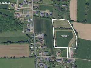 Terrain 572 m² Saint Jean Des Champs