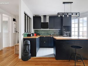 LOCATION | ASNIÈRES SUR SEINE - Grand 3 pièces meublé - Gabriel Péri / Voltaire