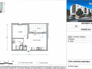 Appartement 2 pièces 38 m²