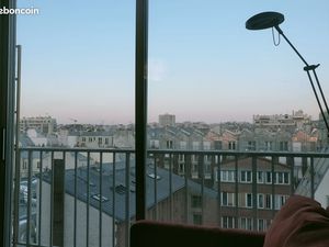 Studio avec balcon 22m² Canal st Martin (Metro République)