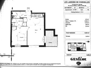 A LOUER T2 disponible au 30 décembre