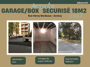 Box/Garage sécurisé - rue H.Bordeaux - Annecy - A vendre