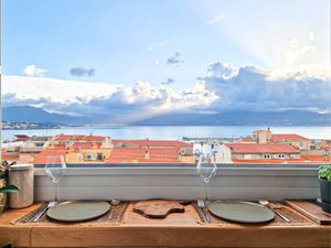 Appartement T3 traversant 80 m² – Vue mer panoramique – Ajaccio Cours Napoléon