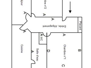 Appartement 3 pièces - 80m² - Metz Queuleu