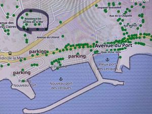 Garage à louer aux Lecques