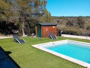 Villa avec piscine + studio indépendant – Calme absolu – La Verdière (83560)