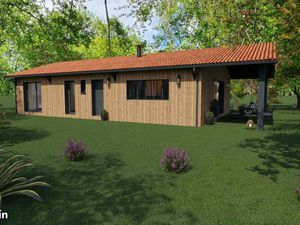 Terrain 820 m² Parentis En Born