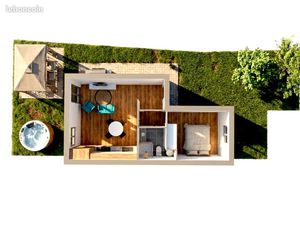 Maison 2 pièces 39 m²