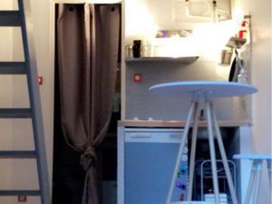 Studio avec mezzanine + terrasse