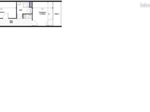 Appartement 1 pièce 28 m²