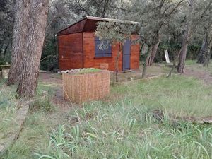 Terrain avec bungalow