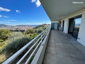 A louer meublé 3 pièces vue mer Saint Pierre de Feric  résidence neuve avec piscine + park