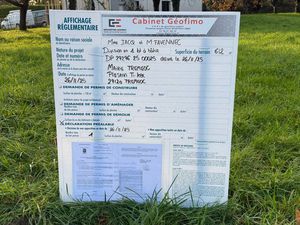 À vendre terrain constructible 612 m2 à Tréméoc