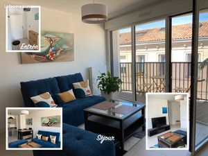 Appartement T2 meublé avec place de parking