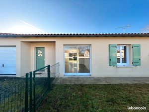 En exclusivité maison plain-pied à Coulon 3 chambres garage et jardin