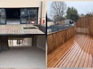 SUPERBE CELLULE COMMERCIALE NEUVE – ARNAGE – 130 m² - Cour privative