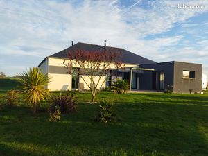 Maison contemporaine de plein pied