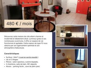 Maison F3 Ancy le franc