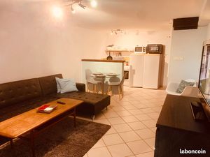 ◊ à louer – t2 meublé avec terrasse & vue rhône – creys-mépieu (38510)