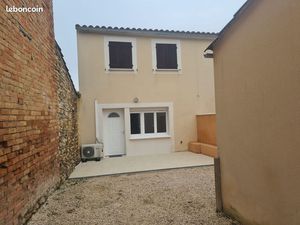 Maison mitoyenne 3 pièces avec jardin