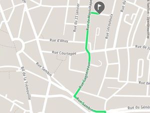 Garage fermé dans résidence sécurisée  centre ville - montchapet