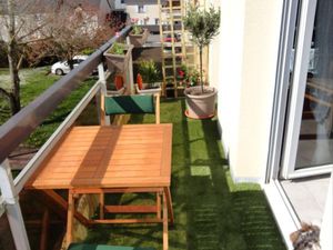 T2 nantes cardo 45 m2 exposé sud balcon + place de parking