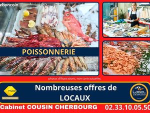 Fonds de commerce poissonnerie 30 m²