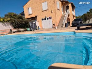 Esprit villa – 1er étage indépendant avec jardin  piscine et vues exceptionnelles