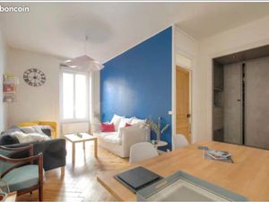 Location grand T2 meublé